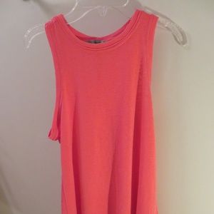 Coral Athleta Workout Tank Top